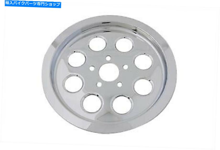 クロームパーツ 外側プーリカバー70歯クロームフィットハーレー - ダビッドソン Outer Pulley Cover 70 Tooth Chrome fits Harley-Davidson【並行輸入品】