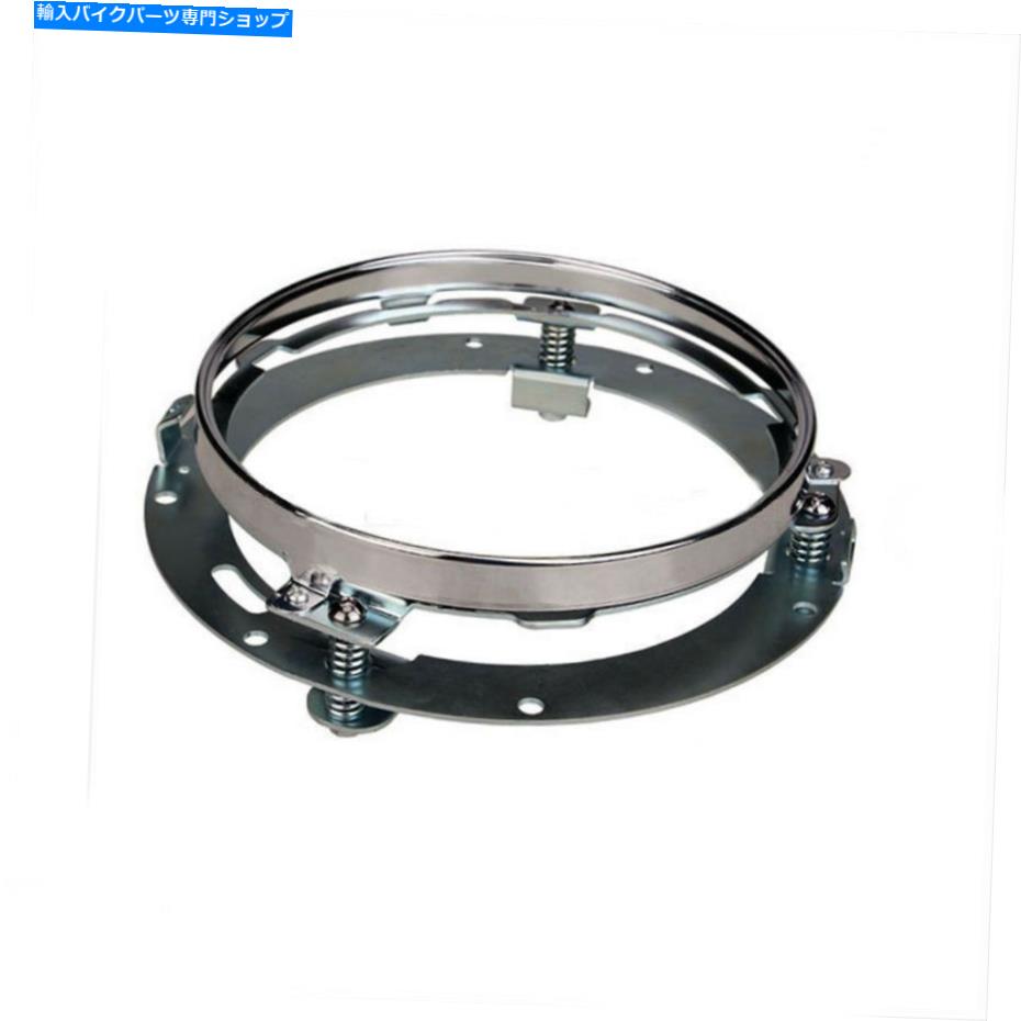 クロームパーツ Eagle Lights LEDヘッドライトアダプタリングはハーレーダビッドソンツーリングモデル Eagle Lights LED Headlight Adapter Ring for Harley Davidson Touring Models【並行輸入品】