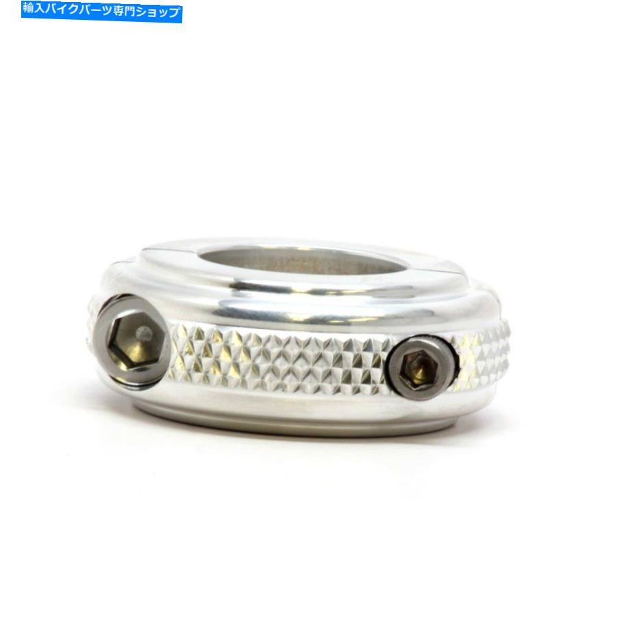 クロームパーツ オートバイミラークランプクロームアルミニウム1 '' MOTORCYCLE MIRROR CLAMP CHROME ALUMINUM 1''【並行輸入品】