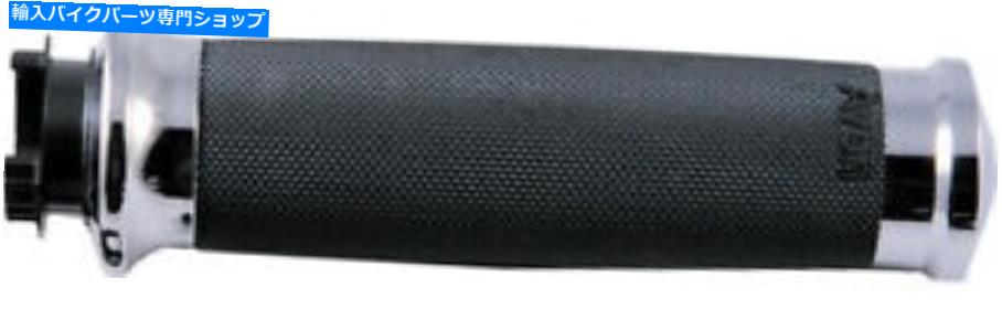 クロームパーツ エイボンスーパーバイクカスタムコンターグリップクロームSB-CC-85-CH Avon Superbike Custom Contour Grips Chrome SB-CC-85-CH【並行輸入品】
