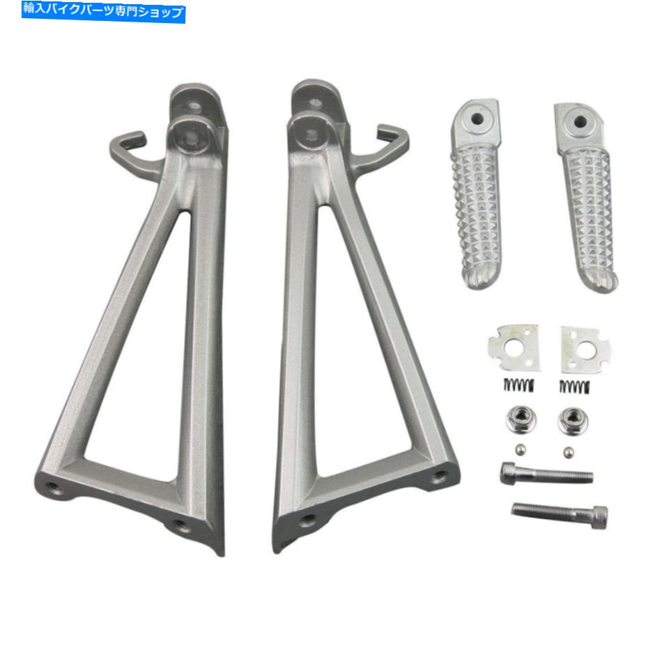 クロームパーツ ヤマハYZF R6 2006 -2010のための後部旅客足のペグのフットレストブラケットクローム Rear Passenger Foot Pegs Footrest Bracket Chrome for YAMAHA YZF R6 2006 -2010 US【並行輸入品】