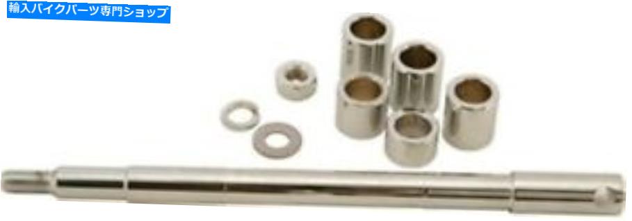 クロームパーツ ハードドライブフロントアクスル(Chrome)1986-1999ハーレーダビッドソンFLソフトテイルモデル HardDrive Front Axle (Chrome) 1986-1999 Harley Davidson FL Softail Models【並行輸入品】|Us Custom Parts Shop USDM