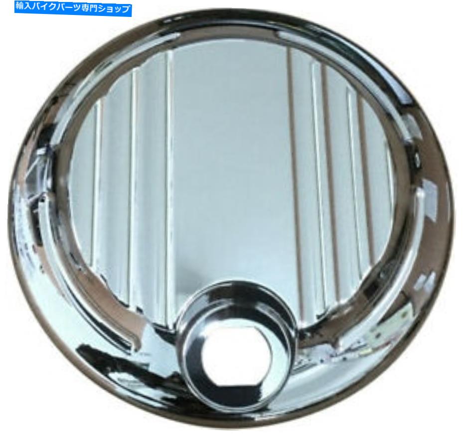 クロームパーツ HardDrive E200131C HDビレット燃料ドアクロム HARDDRIVE E200131C HD Billet Fuel Door Chrome【並行輸入品】
