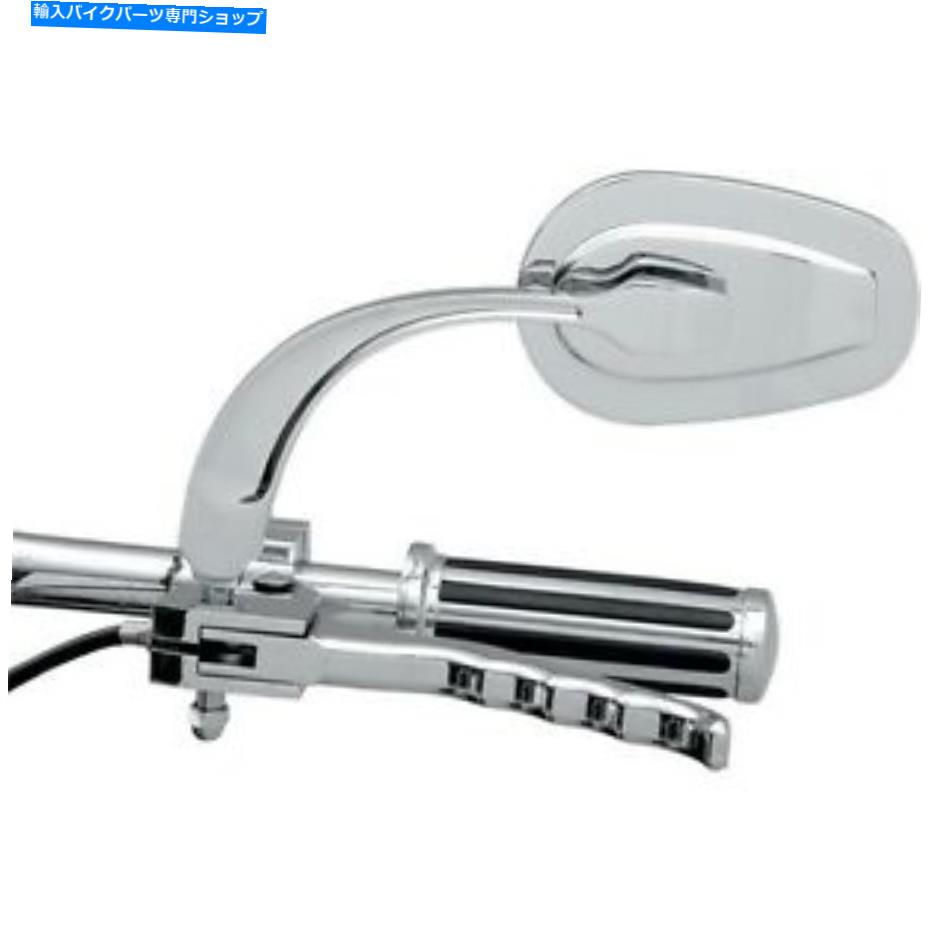 クロームパーツ 輪郭付き凸ミラー左 - クロムラスWernimont Designs RWD-50046CL Contoured Convex Mirrors Left - Chrome Russ Wernimont Designs RWD-50046CL【並行輸入品】