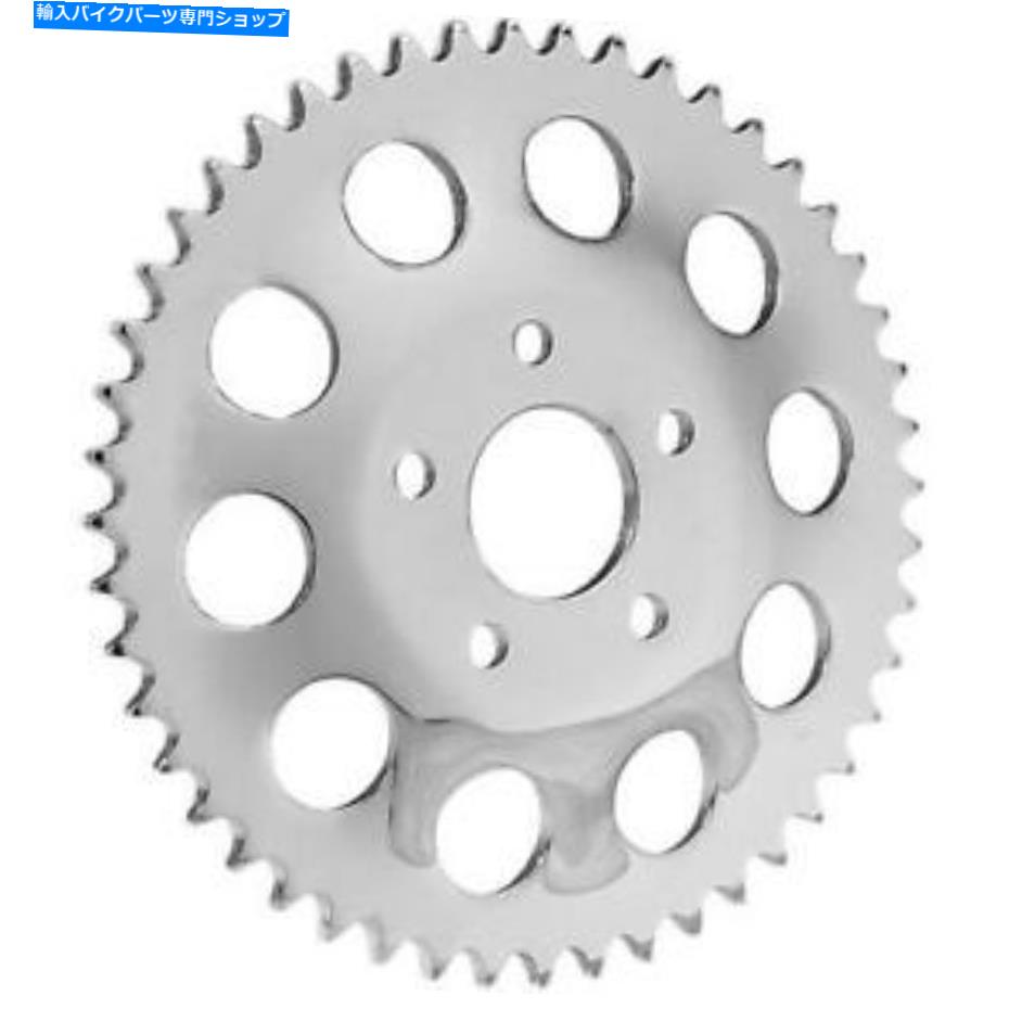 クロームパーツ DS後輪スプロケット0.23インチオフセット46Tクロームハーレーダビッドソン#142953 DS Rear Wheel Sprocket 0.23\