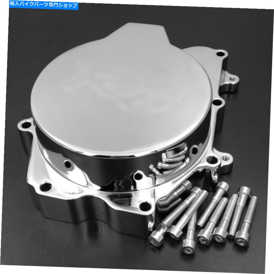 クロームパーツ YAMAHA 2003-2006 YZF-R6 / 2006 YZF-R6S Chrome左側のエンジンステータカバー Engine Stator Cover For Yamaha 2003-2006 YZF-R6/2006 YZF-R6S Chrome Left Side【並行輸入品】