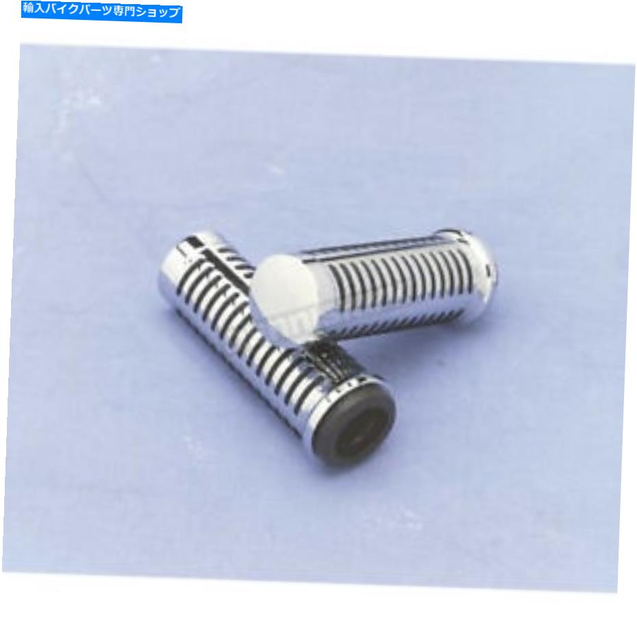 クロームパーツ ドラッグスペシャリティクロームOリングデザイングリップ - DS-243186 Drag Specialties Chrome O-Ring Design Grips - DS-243186【並行輸入品】 29,842円