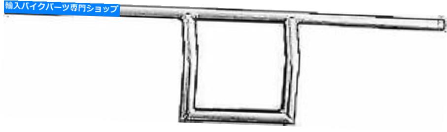 クロームパーツ Emgo Streetハンドルバー、チョッパーTバーベンド、クローム23-92406 Emgo Street Handlebar, Chopper T Bars Bend, Chrome 23-92406【並行輸入品】