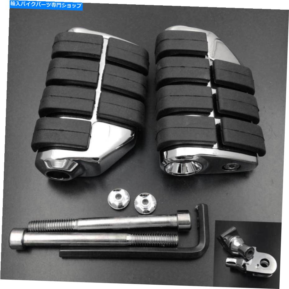 クロームパーツ 2010-2014 Triump Rocket IIIのためのフロントフットペグすべてのモデルThunderbird Storm Front Foot Peg For 2010-2014 Triump Rocket III All Models Thunderbird Storm【並行輸入品】 29,842円