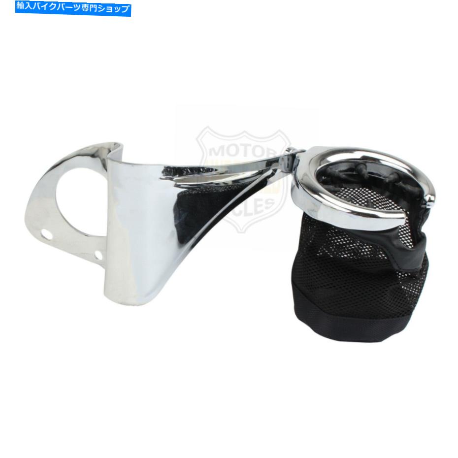 クロームパーツ ハーレーロードグライドFltrx Tri Glide Flhtcのための後部ドリンクボトルカップキャリアホルダー Rear Drink Bottle Cup Carrier Holder For Harley Road Glide FLTRX Tri Glide FLHTC【並行輸入品】|Us Custom Parts Shop USDM