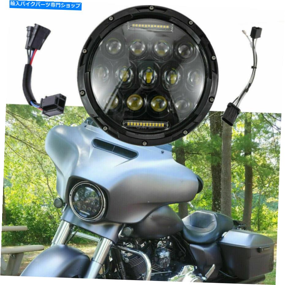 クロームパーツ ハーレーエレクトログライドウルトラクラシックストリドグライドスペシャルのための7インチLEDヘッドライト 7 inch LED Headlight For Harley Electra Glide Ultra Classic Street Glide Special【並行輸入品】|Us Custom Parts Shop USDM
