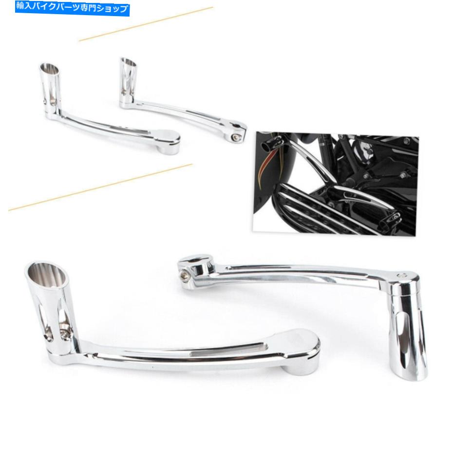クロームパーツ 2ピースのヒールトウシフトレバーシフターペグ1997-2016アルミニウム 2pcs Heel Toe Shift Lever Shifter Pegs For Harley Touring 1997-2016 Aluminum【並行輸入品】
