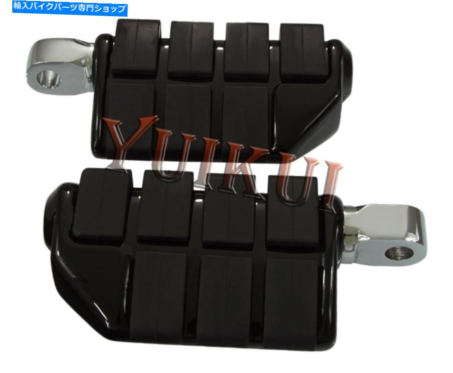 クロームパーツ ホンダCB 1000 R 11-12 / CBR 1100 XX 2000-2003のためのゴム製クロムフロントフットペグ rubber Chrome Front Foot pegs For HONDA CB 1000 R 11-12/CBR 1100 XX 2000-2003【並行輸入品】