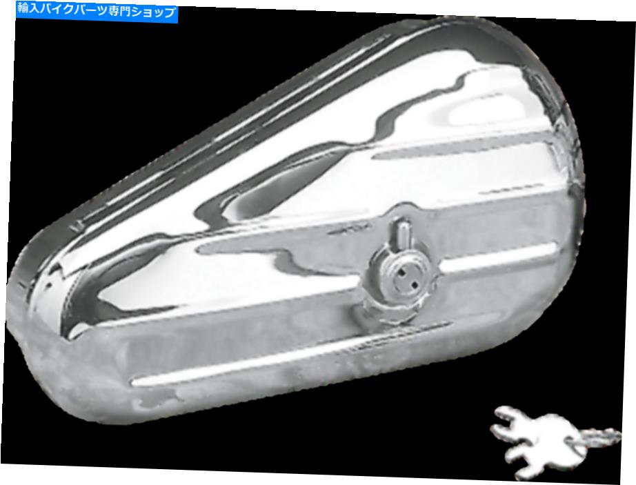 クロームパーツ Drag Specialties Right Chrome Teardrop ToolboxハーリーTouring Sportster Dyna Drag Specialties Right Chrome Teardrop Toolbox Harley Touring Sportster Dyna【並行輸入品】
