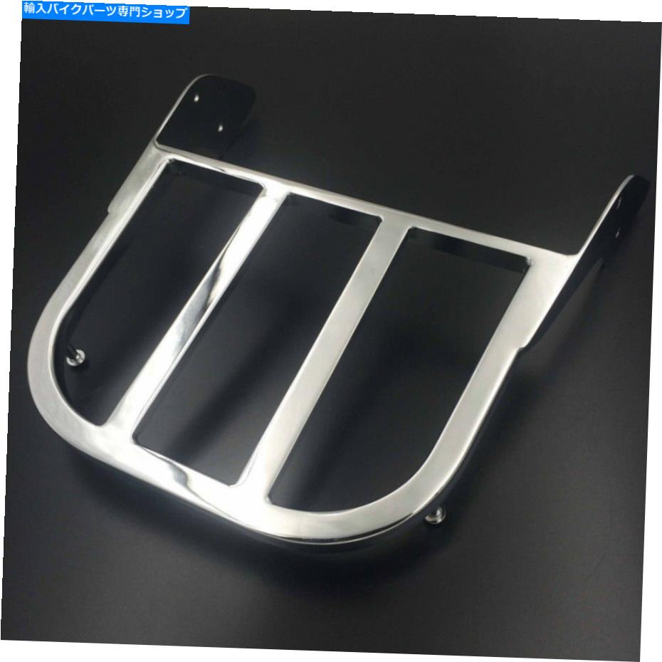 クロームパーツ ホンダシャドウスピリット750 2001-2008のためのオートバイクロムシシのバー荷物ラック Motorcycle Chrome Sissy Bar Luggage Rack For Honda Shadow Spirit 750 2001-2008【並行輸入品】