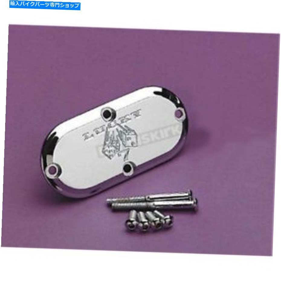 クロームパーツ ジョーカーマシンラッキー7クロームビレット検査カバー - 921016L Joker Machine Lucky 7 Chrome Billet Inspection Cover - 921016L【並行輸入品】
