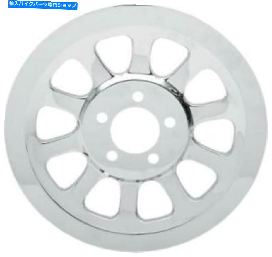 クロームパーツ DSクローム外部リアプーリーインサートハーレーダビッドソンダイナ＃142809 DS Chrome Outer Rear Pulley Insert Harley Davidson Dyna #142809【並行輸入品】