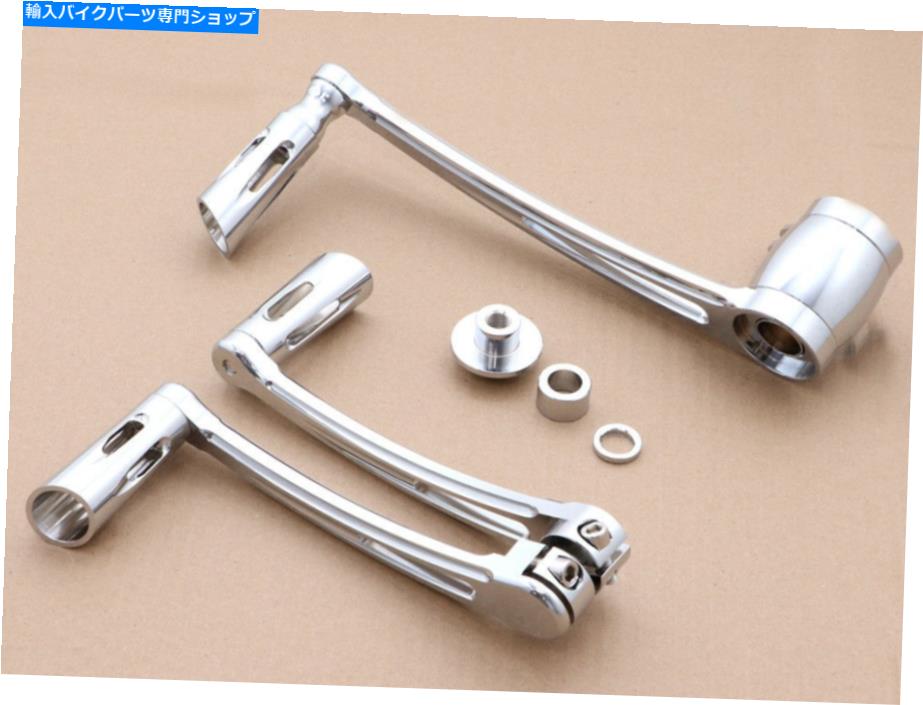 クロームパーツ Harley Street Glide Road King for Harley Street Glide Road King用クロムCNCカットブレーキアームシフトレバー+ペグキット Chrome CNC Cut Brake Arm Shift Lever +Pegs Kit For Harley Street Glide Road King【並行輸入品】|Us Custom Parts Shop USDM