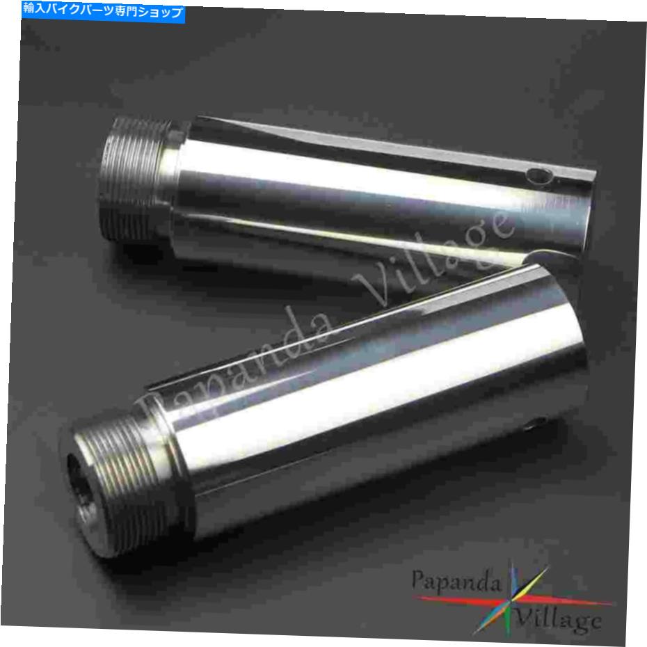クロームパーツ Chrome MotorBikeスポンサススコード39 mmキーホード4インチョームジョード用延長 - オリジナルのタイトルを表示 Chrome Motorbikeステンレススチール 39 mmフォークチューブ 4 インチハーレーダビッドソン用延長- show original title【並行輸入品】