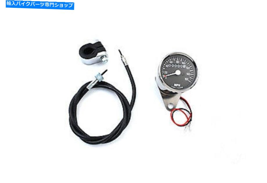 クロームパーツ 2240：60の比率のミニ60 mmスーパーカットカットパッケンゼット - オリジナルのタイトルを表示する 2240:60 の比率のミニ 60 mmスピードメーターキットハーレーダビッドソン適合- show original title【並行輸入品】