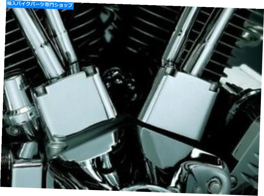 クロームパーツ Kuryakyn Chrome Tappet Blockカバー1984-1999ハーレーダビッドソンエボビッグツインズ8123 KURYAKYN CHROME TAPPET BLOCK COVERS 1984-1999 HARLEY DAVIDSON EVO BIG TWINS 8123【並行輸入品】