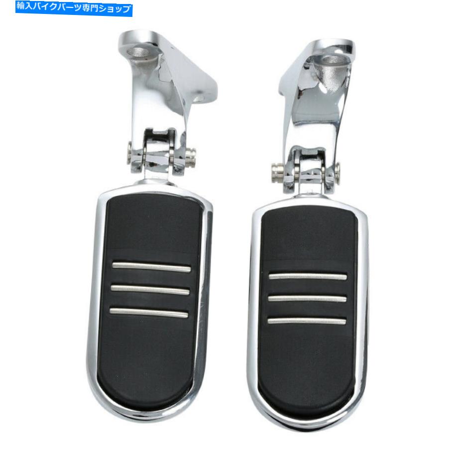 クロームパーツ リアの乗客フットペッグペグw /山のためのマウントフィット93-20ブラック/クロム Rear Passenger Footpegs Pegs w/ Mount Fit For Harley Touring 93-20 Black/Chrome【並行輸入品】|Us Custom Parts Shop USDM