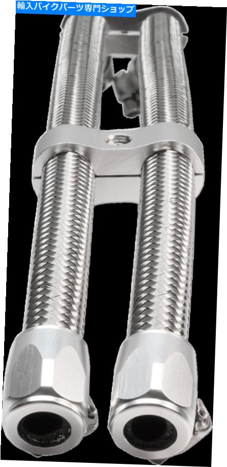 クロームパーツ JAGG 3 "Chromeオートバイの覆われたオイルクーラーラインアップグレードキットハーレーダビッドソン Jagg 3" Chrome Motorcycle Barided Oil Cooler Line Upgrade Kit Harley Davidson【並行輸入品】|Us Custom Parts Shop USDM