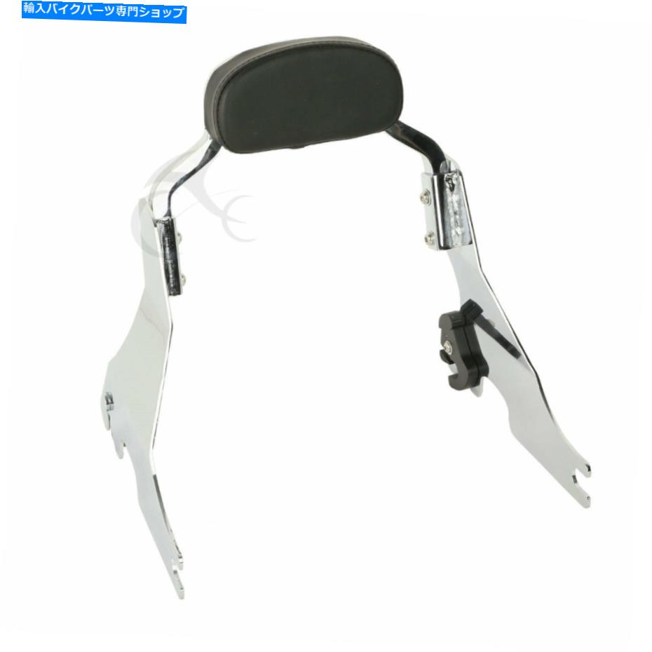 クロームパーツ Harley Sportster XL 04・後にChrome Sissy Bar Short旅客の背もたれフィット Chrome Sissy Bar Short Passenger Backrest Fit For Harley Sportster XL 04-later【並行輸入品】