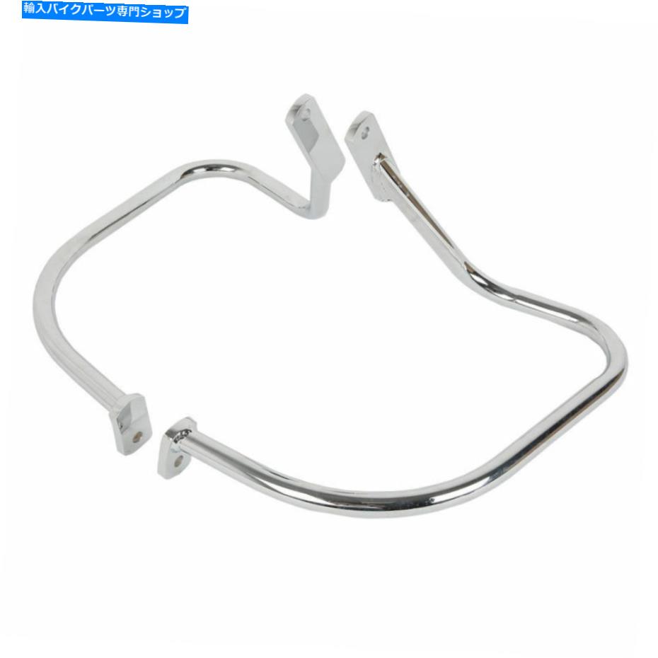 クロームパーツ クロームサドルバッグガードクラッシュバーフィットハーレーソフトヘリテージスプリンガー97-99 Chrome Saddlebag Guard Crash Bar Fit For Harley Softail Heritage Springer 97-99【並行輸入品】