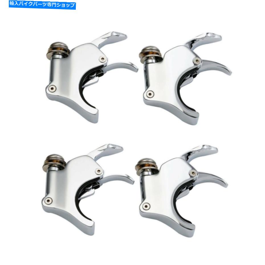 クロームパーツ ノーバーススターXL 883 XL1200用39/41 / 49mmクローンクローンスセスリーンクランプ - オリジナルのタイトルを表示 ハーレー スポーツスター XL 883 XL1200 用 39/41/49mm クローム フロントガラス スクリーン クランプ- show original title【並行輸入品】