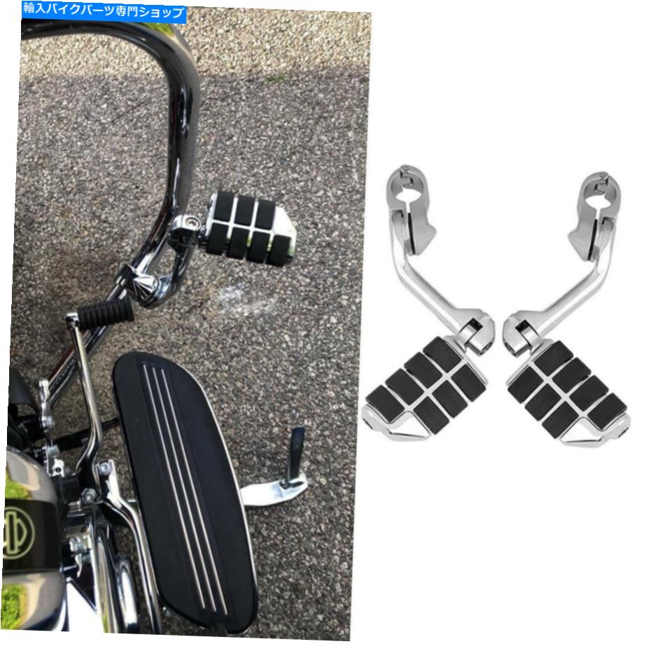 クロームパーツ Harley Street Electra Road Glide G用クローム高速道路足のペグ1-1 / 4 \