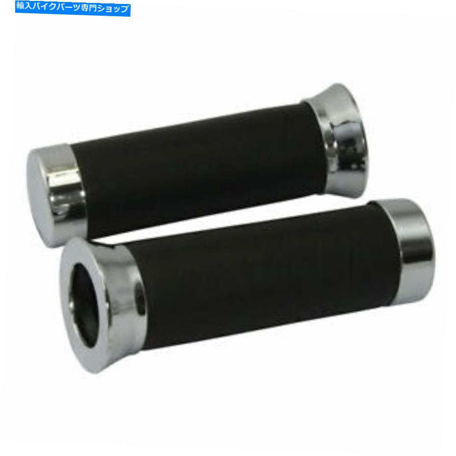 クロームパーツ マイコットファートデイヤー＆クローサンプラルバーリッサブラス - 22 mm\\25 mm\\ - オリジナルのタイトルを表示する バイクイットオートバイフォーム ＆ クロームハンドルバーグリップブラック - 22 mm左/25 mm右- show original title【並行輸入品】