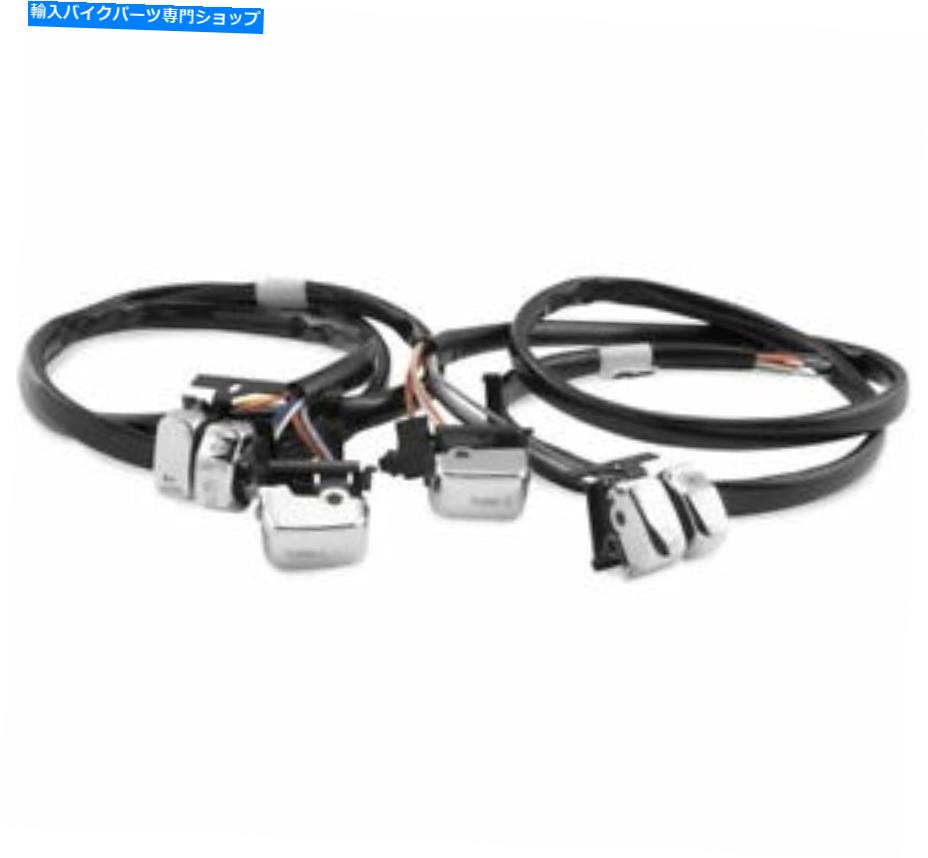 クロームパーツ ツインパワーレイトスタイルハンドルスイッチキットクロームハーレー-Davidson FLH 07-10 Twin Power Late Style Handlebar Switch Kit CHROME Harley-Davidson FLH 07-10【並行輸入品】|Us Custom Parts Shop USDM