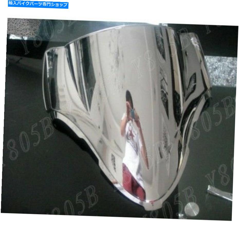 クロームパーツ 鈴木神屋大GSXR 1300 GSXR1300 97-07 Chrome Silver Windshield Windscreen for Suzuki HAYABUSA GSXR 1300 GSXR1300 97-07 Chrome Silver【並行輸入品】｜Us Custom Parts Shop USDM