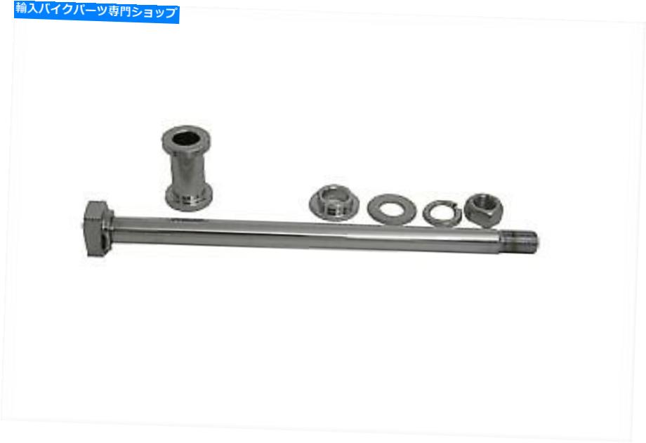 クロームパーツ Chromeリアアクスルキットはハーレー - ダビッドソンにフィットします Chrome Rear Axle Kit fits Harley-Davidson【並行輸入品】
