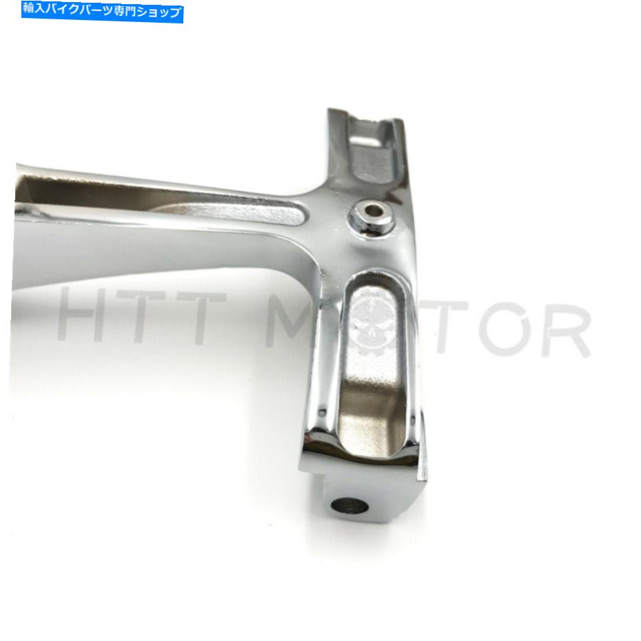 クロームパーツ 1993-2019のためのクロームマウントブラケットの乗客フットボードの床板 Chrome Mounting Bracket Passenger Footboard Floorboard For 1993-2019 Touring Tri【並行輸入品】