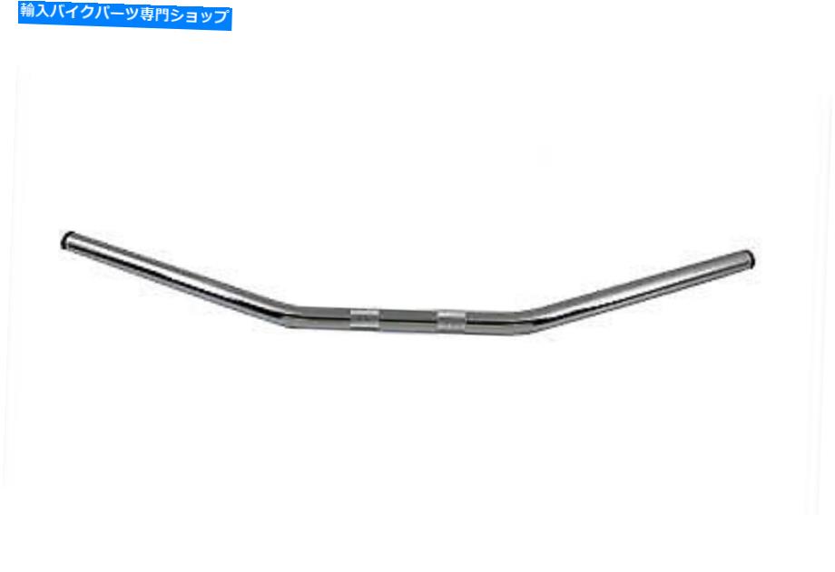 クロームパーツ Chromeドラッグハンドルバーはインデンツにフィットハーレー - ダビッドソンをフィットします Chrome Drag Handlebar with Indents fits Harley-Davidson【並行輸入品】