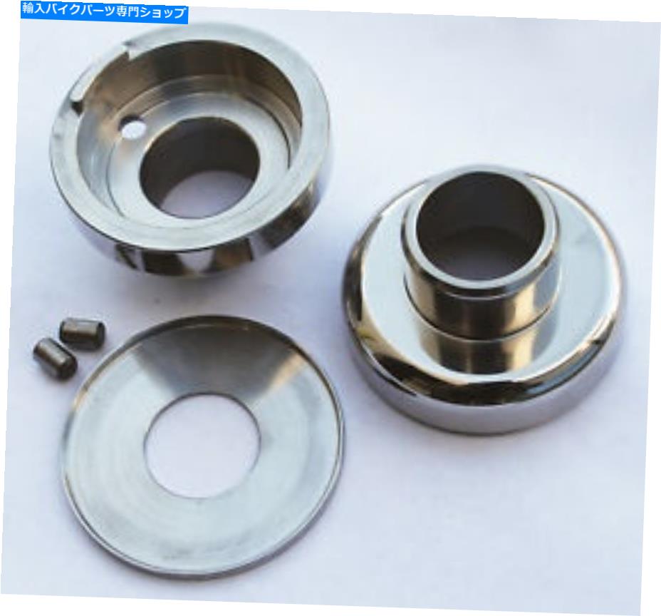 クロームパーツ Ultimaの洗練されたステンレススチールネックカップutimaの内部ストップの木のみ Ultima Polished Stainless Steel Neck Cups for Ultima Internal Stop Trees Only【並行輸入品】
