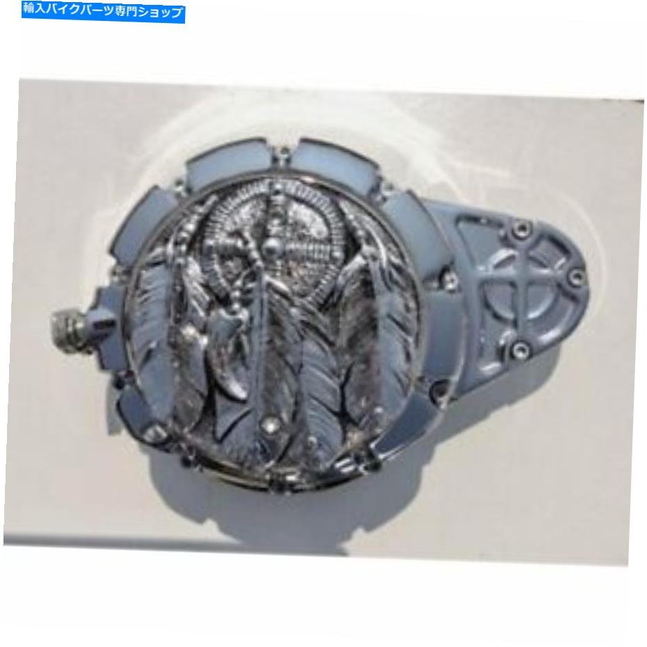 クロームパーツ クロムドームポリッシュアルミニウム薬バンドルダービーカバー - DCISP-1 Chrome Dome Polished Aluminum Medicine Bundle Derby Cover - DCISP-1【並行輸入品】