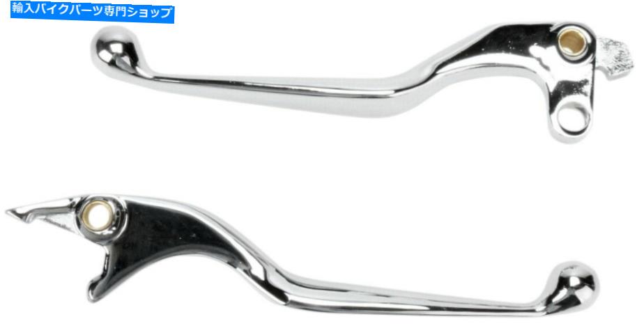 クロームパーツ Kuryakynによる新しいホンダVTX1800F 2005-2008ワイドレバーセットクロム New Honda VTX1800F 2005-2008Wide Lever Set Chrome by Kuryakyn【並行輸入品】