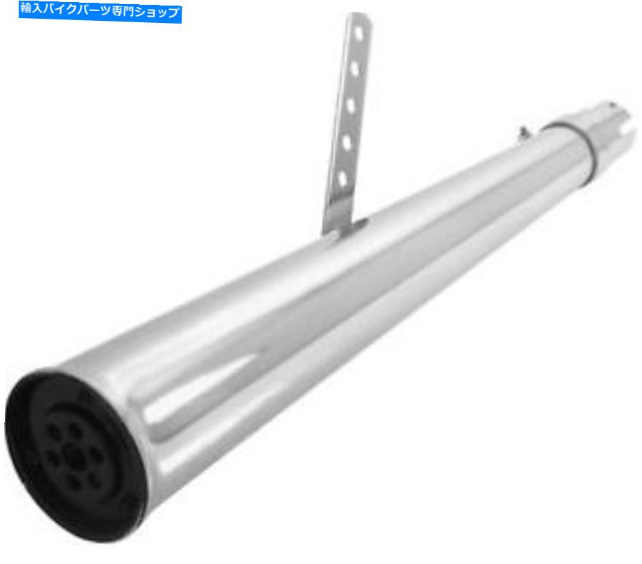 クロームパーツ Emgo Muffler R / L Uni Bell Meg。 80-84013 EMGO MUFFLER R/L UNI BELL MEG. 80-84013【並行輸入品】