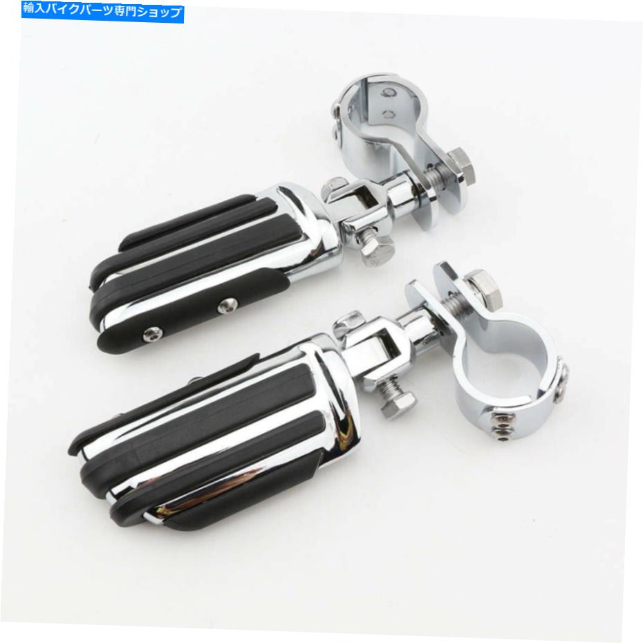 クロームパーツ Suzuki Intruder volusia 800 1400 1500のためのクロムバーハイウェイフットペグマウント Chrome Bar Highway Foot Pegs Mount For Suzuki Intruder Volusia 800 1400 1500【並行輸入品】