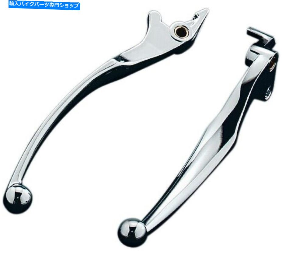 クロームパーツ ニューホンダVT750Cシャドウ750 AERO 2004-2009ワイドレバーセットクロムBy Kuryakyn New Honda VT750C Shadow 750 Aero 2004-2009Wide Lever Set Chrome by Kuryakyn【並行輸入品】