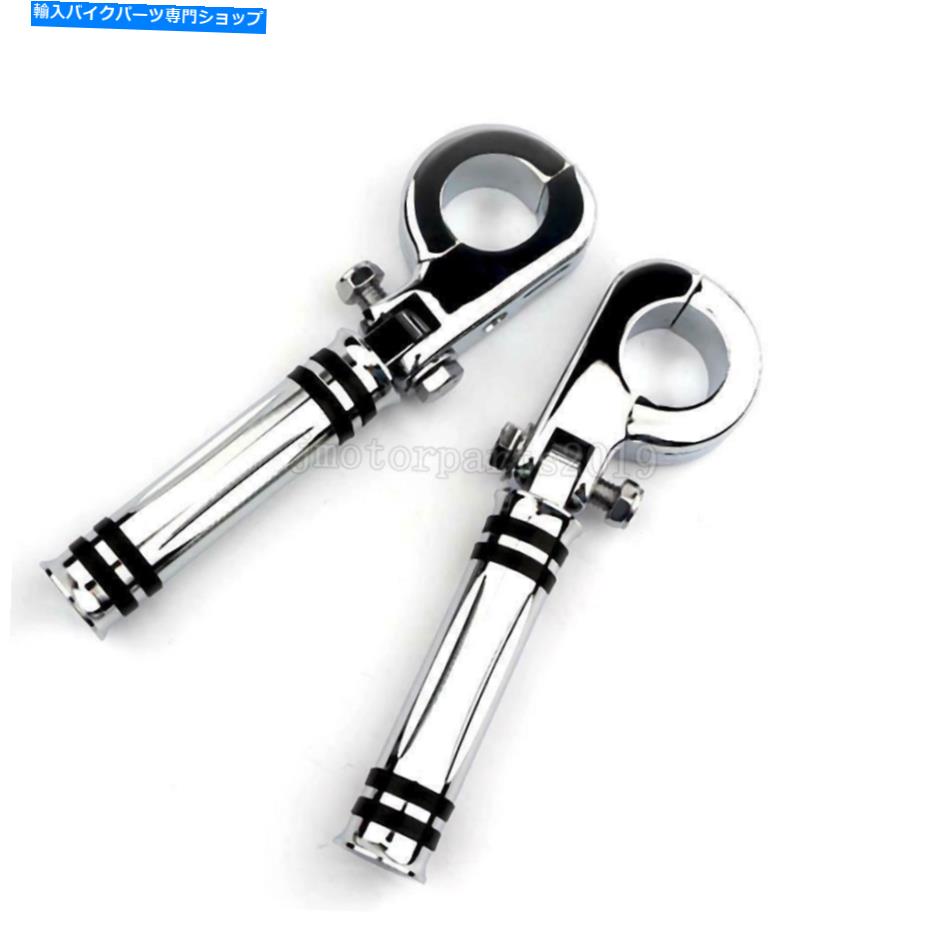 クロームパーツ Harley Street Tour Electra Road Glide King US用クローム高速道路フットペグマウント Chrome Highway Foot Pegs Mount For Harley Street Tour Electra Road Glide King US【並行輸入品】 31,598円