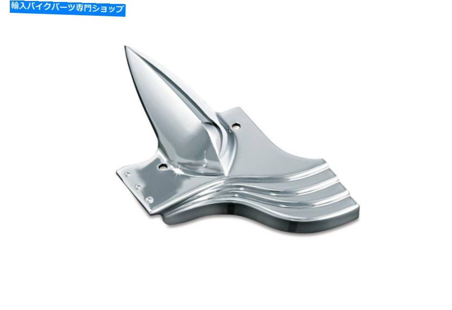 クロームパーツ 1991-2016ハーリーツーリングモデル7772 KURYAKYN CHROME LOWER FRONT FRAME COVER FOR 1991-2016 HARLEY TOURING MODELS 7772【並行輸入品】