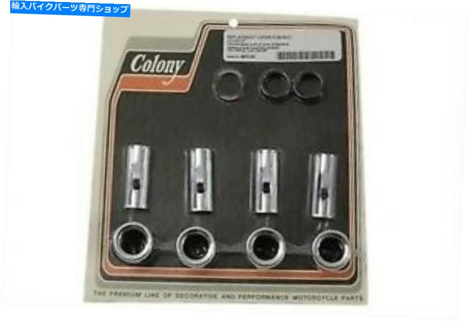 クロームパーツ Harley Davidson FX＆FLオートバイのためのクロム上部プッシュロッドカバーセット（1999年） Chrome Upper Pushrod Cover Set for Harley Davidson FX & FL Motorcycles (1999-UP)【並行輸入品】 31,598円