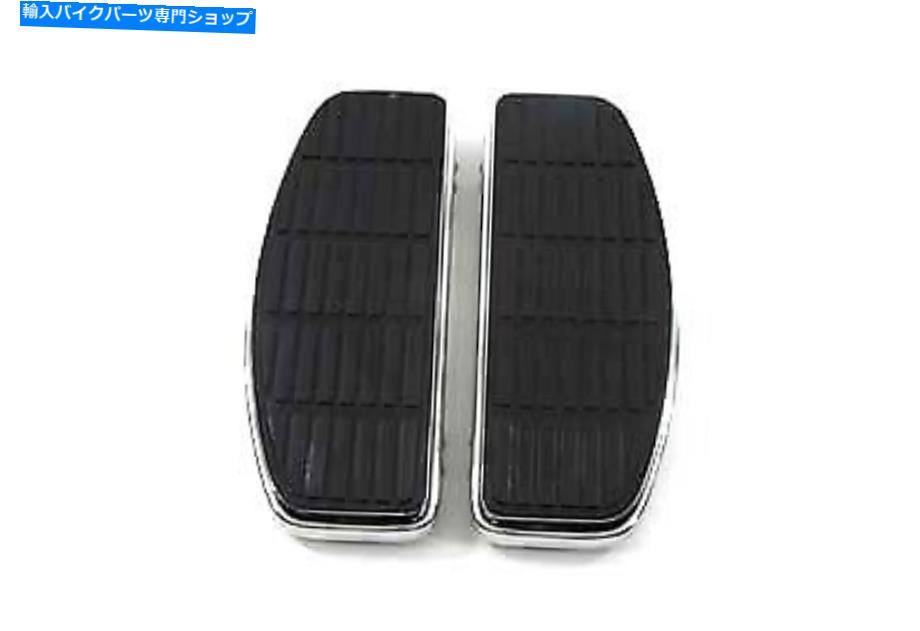 クロームパーツ ドライバークロム 'D'形フットボードセットフィットハーレーダビッドソン Driver Chrome 'D' Shape Footboard Set fits Harley-Davidson【並行輸入品】｜Us Custom Parts Shop USDM
