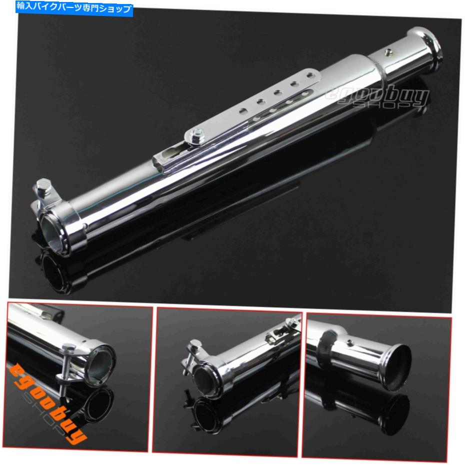 クロームパーツ イク550MMクローダ撮影アイアンドラッラ取り付けマラゲット付き - オリジナルのタイトルを表示 バイク 550mm クローム 亜鉛メッキ アイアン 排気マフラー 取り付けブラケット付き- show original title【並行輸入品】|Us Custom Parts Shop USDM