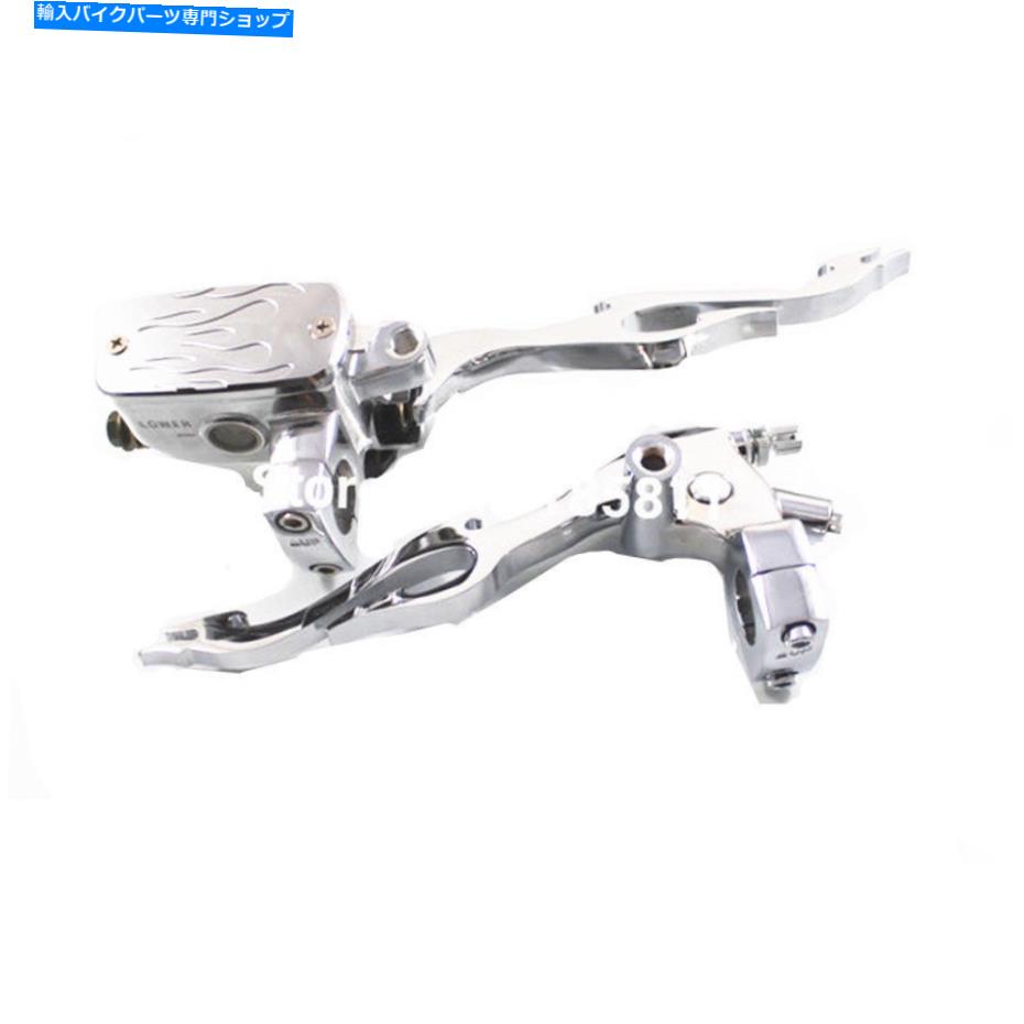 クロームパーツ 22mmユニバーサルオートバイフレームブレーキクラッチマスターシリンダー貯水池レバー 22mm Universal Motorcycle Flame Brake Clutch Master Cylinder Reservoir levers【並行輸入品】｜Us Custom Parts Shop USDM