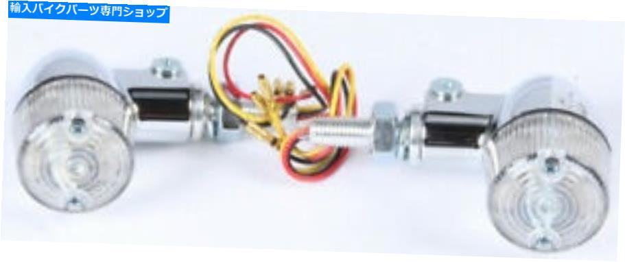 クロームパーツ K＆S 26-8334CMクロームアルミマーカーLEDライト K & S 26-8334CM Chrome Aluminum Marker LED Lights【並行輸入品】
